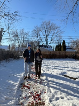 Engagement Day Photo