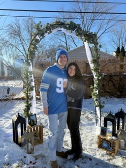 Engagement Day Photo